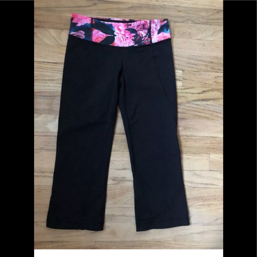 Lululemon crop leggings sz 4